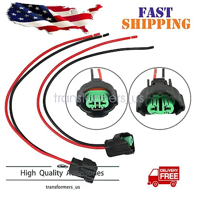 2× For Fog Light Bulb Lamp Connector Socket Plug Wire Pigtail Female C H11 • $6.79