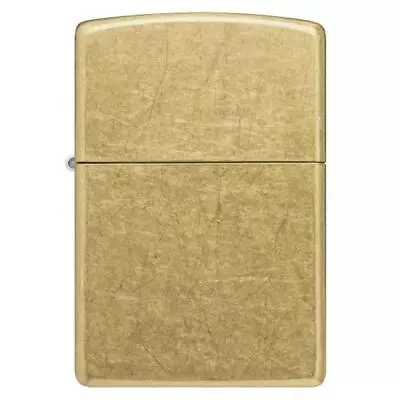 Zippo Regular Street Brass • $45