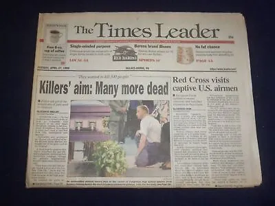 1999 April 27 Wilkes-barre Times Leader - Columbine Killers Wanted More- Np 8253 • $30