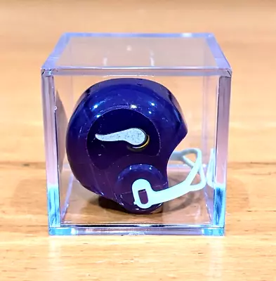 OPI NFL MINNESOTA VIKINGS VTG NFL Mini Gumball Football Helmet & Display Box! • $6.50