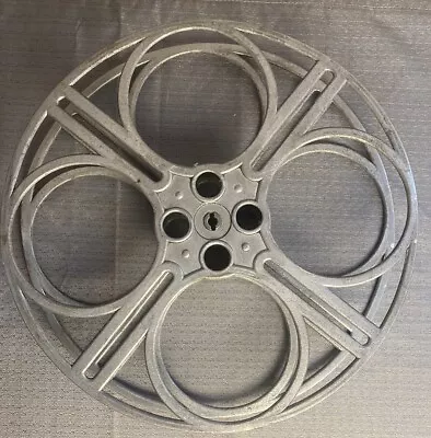 Large 14  Antique Film Reel - Goldberg Bros. - Early 20th Century Art Deco • $9.95