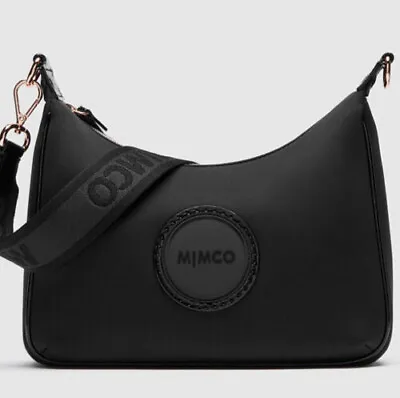 $119 • Buy MIMCO Serenity Crescent CrossBody Bag Black  • Brand New With Tag 