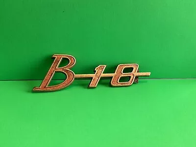 Original Vintage Gold Volvo Grill Emblem  B18  • $29.99