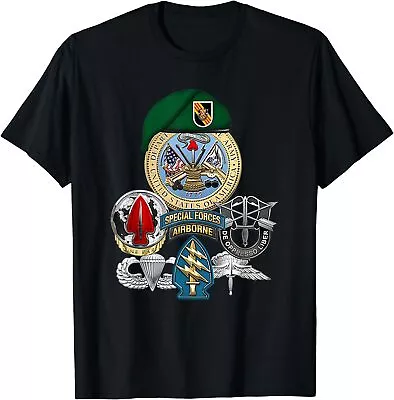 NEW LIMITED US Army 5th Special Forces Group Vietnam Veteran Best Gift T-Shirt • $25.98