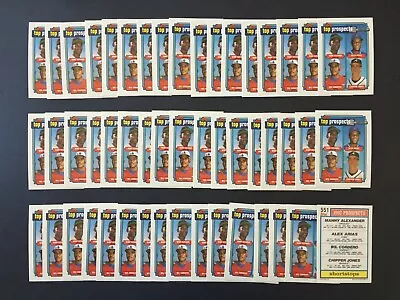 CHIPPER JONES 1992 Topps Top Prospects Card #551 - 50 Count Lot - #V031021P • $24.99