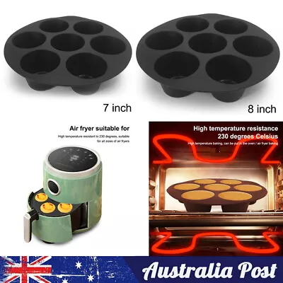 Air Fryer Accessories 7 Even Cake Cup Muffin Cup For 3.2-5.8L Air Fryer Mold • $11.54