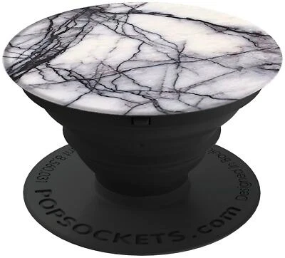 $22.29 • Buy PopSockets 101178 Phone Grip & Stand - White Marble - New