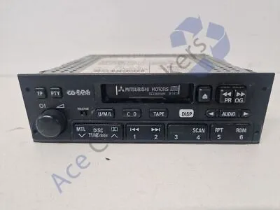 Mitsubishi Shogun Warrior Di-d Auto Radio Cassette Player Me28703272 • $50.52