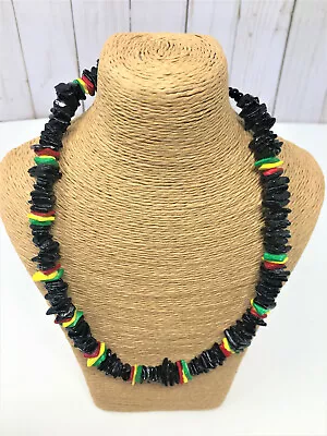 Rasta 18  Puka Shell Necklaces/Choker - Hand Made  • $12.99