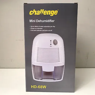 Challenge Home 0.5 Litre Interior Mini Dehumidifier Mould Moisture Damp Absorber • £35.99