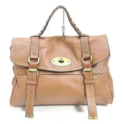 Mulberry Hand Bag  Brown Leather 3904649 • $5.50