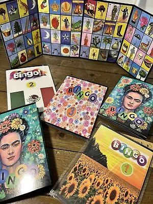 Authentic Mexican Loteria Bingo Chalupa Game: 4 Boards Accordion Laminated • $7