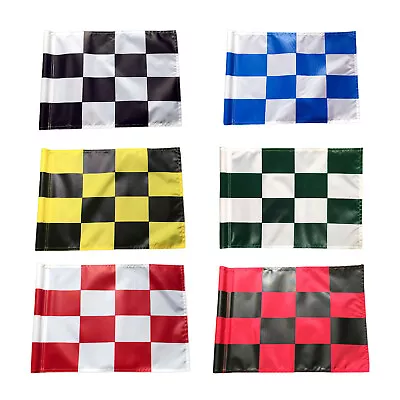 £9.82 • Buy Golf Flag Regulation Tube Flag Putting Green Flag Yard Flags Golfer Sports