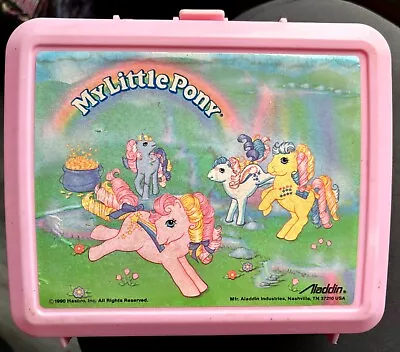 My Little Pony Pink Lunchbox 1990 • $11.50