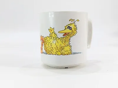 Vintage Jim Henson Sesame Street Muppets Big Bird Plastic Mug Cup 1977 • $12.95