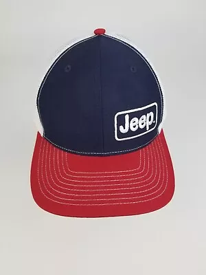 Jeep Hat Cap Adjustable Snapback Trucker Richardson Tag • $12.22