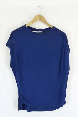 Zara Navy T-Shirt S By Reluv Clothing • $9.91