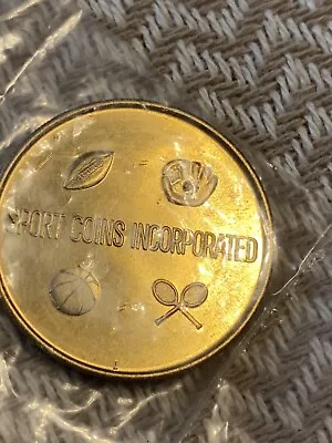 Babe Ruth Greatest Player Of All Time Coin ~ Sport Coins Inc. Sealed In Bag!!!!! • $5