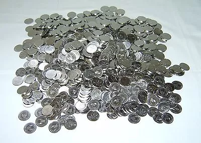 New 500 Stainless Liberty/eagle Tokens For Pachislo Skill Slot Machines - New • $57.50