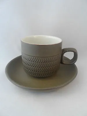 £3.25 • Buy  Denby “Chevron”  Cup And Saucer