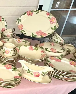 Vintage Franciscan Desert Rose Dishes Sets Dinnerware • $2500