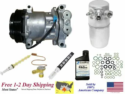 $226.06 • Buy New A/C AC Compressor Kit For 1996-1999 GMC Chevy C1500  C2500 Suburban