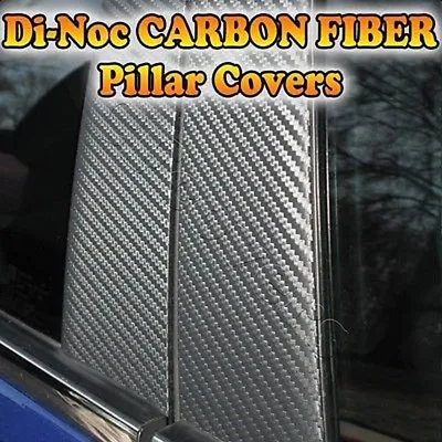 CARBON FIBER Di-Noc Pillar Posts For Mazda Mazdaspeed3 10-14 8pc Set Door Trim • $55.99