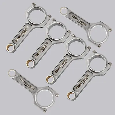 6x I-Beam Racing Connecting Rods For BMW 3 Series E36 1990-2000 325i 328i 135mm • $582.78