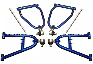 Lonestar Racing LSR XC Extended A-Arms +1+.5 Wider Yamaha Raptor 125 250 • $669.37