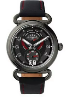 Links Of London Driver Dashboard Watch Mens 6020.1189 Bnib Swiss Made Black  • £300