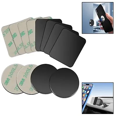 Metal Plate For Magnetic Phone Holder Adhesive Thin Metal Sticker For Magnet • £1.49