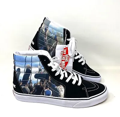 VANS SK8-HI MOCA Frances Black High Top Women Suede Canvas Sneakers VN0A5KRHA55 • $39.99