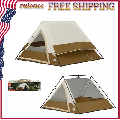 Waterproof A-Frame Tent Camping Tent Heavy Duty Portable 3-Person Family Beach • $59