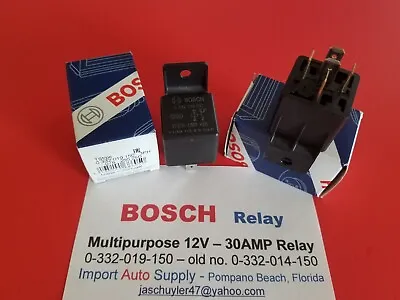 $5.95 • Buy Bosch Fuel Pump & Cooling Fan Relay & Misc. Relay Alfa, BMW, Volvo, Saab, VW