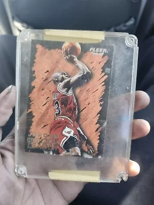 96-97 Fleer Hardwood Leader #123 Michael Jordan Mint Condition  • $300