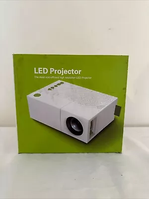 Mini Portable LED Pocket Projector - 1080p HD - USB Memory Card HDMI • £24.99