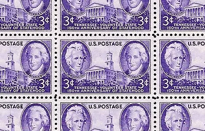 1946 - TENNESSEE - #941 Full Mint -MNH- Sheet Of 50 Postage Stamps • $10.95