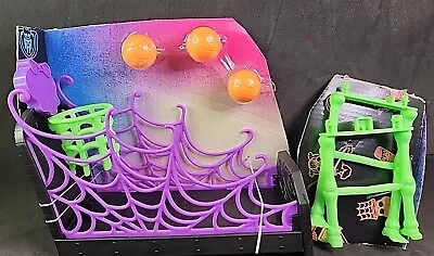 Monster High Student Lounge Doll Playset Basketball Hoop Game And Balls • $14.95