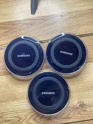 3 Samsung Galaxy S22 S21 S20 Note 20 10+ Qi Wireless Pad Desktop Charger • $22