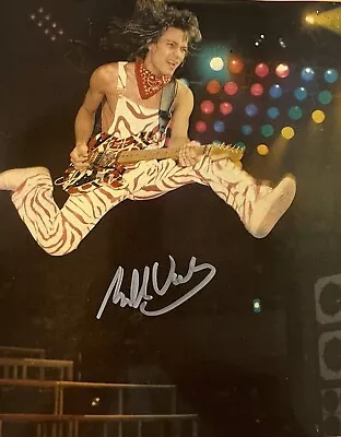 Eddie Van Halen Signed Photo With COA Autograph Signature  • $325