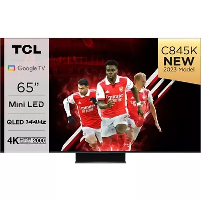 TCL 65C845K C845 Series C845 Mini LED All-Round TV - Black • £1059