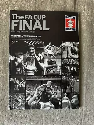 FA CUP FINAL PROGRAMME 2006 West Ham United V Liverpool - Official Programme • £20