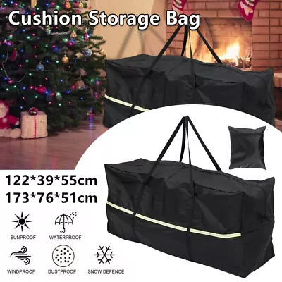 Waterproof Extra Large Storage Bags Outdoor Christmas Xmas Tree Cushion Bags AUS • $24.59