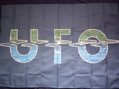 UFO Band Banner 38  × 26   Fabric Poster Tapestry Flag Band Art • $15.99