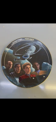 £14 • Buy Star Trek Hamilton Collection Collectible Plate  THE VOYAGE BEGINS   With COA