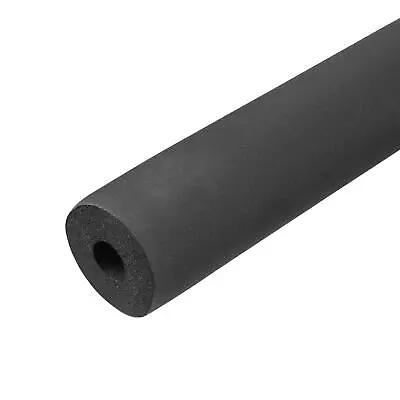 Foam Tubing 1/2 (13mm) ID 39mm OD 2m Long HVAC Pipe Insulation Tube Cover Black • $11.96