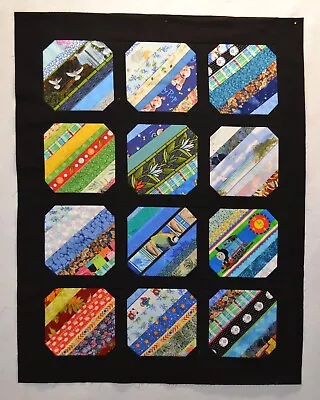 I-SPY  Baby Quilt Top #488- I SPY LAP / Toddler Quilt Top- Unfurnished • $20