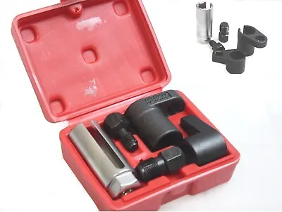 $23.99 • Buy 5pc Oxygen Sensor Socket O2 Thread Chaser Install Offset Wrench Vacuum M12 M18
