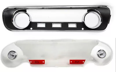 NEW! 1965 Ford Mustang Standard Instrument Bezel And Lens - Set • $59.90