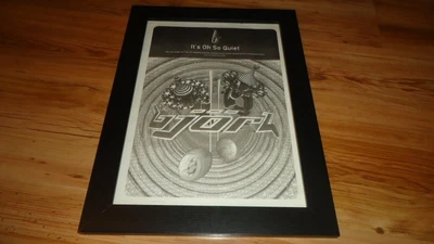 £35 • Buy BJORK It's Oh So Quiet-1995 Framed Original Poster Sized Advert